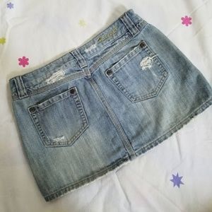 Forever 21 Skirts - Forever 21 Distressed denim mini skirt (S) Forever 21 Skirts - Forever 21 Distressed denim mini skirt (S)